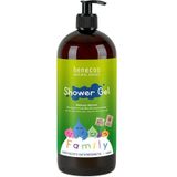 benecos Natural Basics Family Duschgel Wellness Moment Bio-Aloe Vera & Bio-Zitronenmelisse 950 ml