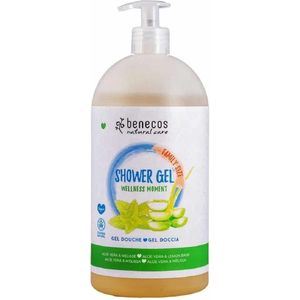 Benecos - Natural Shower Gel - Familie Fles - 950 Milliliter - Citroenmelisse