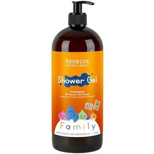 Benecos - Natural Shower Gel - Fruity Beauty - Familieverpakking - 950 ml
