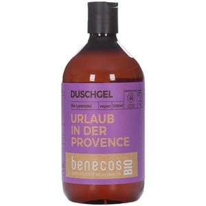 BenecosBIO Douchegel Lavendel - Vakantie in de Provence - veganistisch - gerecycled plastic