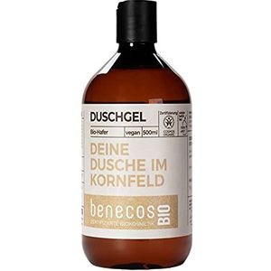 benecosBIO - Douchegel - BIO-haver - Veganistisch - Gerecycled Plastic