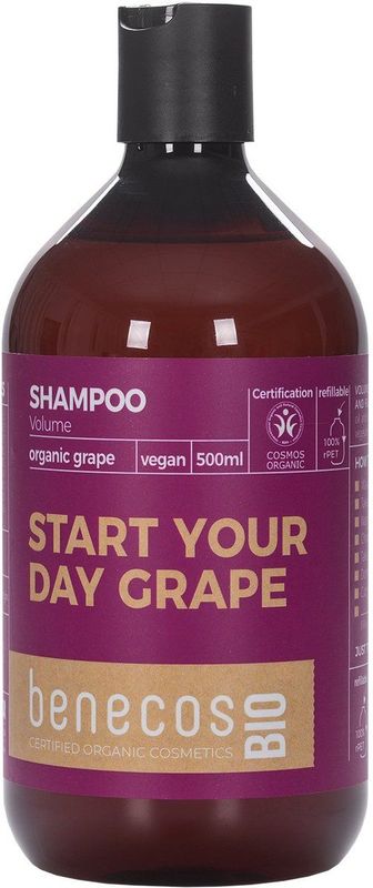 Benecos - Grape Volume Shampoo - Biologische Shampoo - Vegan