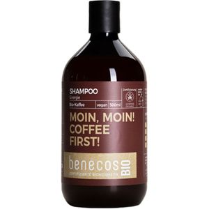 BenecosBIO - shampoo normaal haar BIOKoffie MOIN MOIN! Coffee First - veganistisch - gerecycled plastic