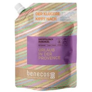 Benecos - BIO - Navulzak Douchegel - Lavendel - 1 Liter - Veganistisch