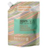 BenecosBIO - Navulzak - 2-in-1 - Biologisch - Munt - 1 Liter - Veganistisch