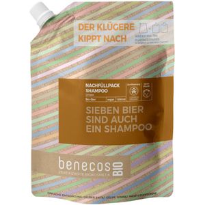 BenecosBIO - Navulzakken - Shampoo - Uniseks - Biologisch Bier - Veganistisch