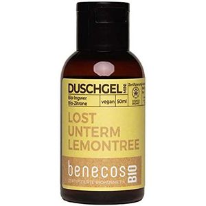 Benecos - Gember Citroen - Douchegel - Mini Reisformaat - 50 ml