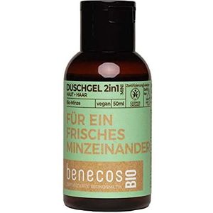 Douchegel - Mint - Biologisch - 2-in-1 voor Huid en Haar
