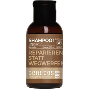 Benecos bio shampoo repair organic oat my oatmilk brings all the repair to my hair mini  50ML