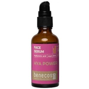 benecos - BIO Hya Power Face Serum - Hyaluronzuur Serum - 50 ml