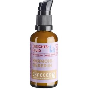 benecos - BIO Wild Rose Face Fluid - Gezichtscrème - 50 ml
