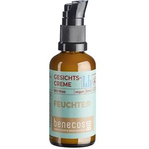 benecos - BIO-Shea - Gezichtscrème - Veganistisch - Dermatologisch Getest