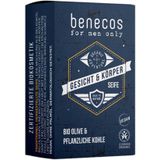 Benecos For Men - Gezicht & Body Zeep - Hydraterend - Aloë Vera - 100g