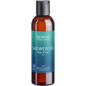 Benecos - Body & Hair 2-in-1 Shower Gel - Vegan - 200ml - Natuurlijke Ingrediënten