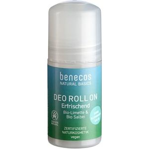 Benecos - Organic Lime & Sage - Deodorant Roller - Vegan - 100ml