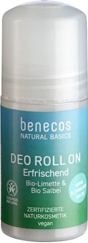 Benecos - Organic Lime & Sage - Deodorant Roller - Vegan - 100ml