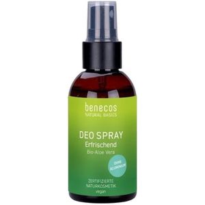 Benecos Natural Basics Deodorant Spray Refreshing Organic Aloe Vera Juice 75 ml