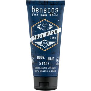Benecos - For Men - Bodywash 3in1 - Natuurlijk - Biologisch