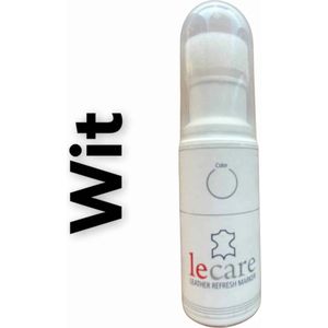 LeCare - Zoolrandverf - Wit - 25 ml - Inclusief Sponsapplicatie