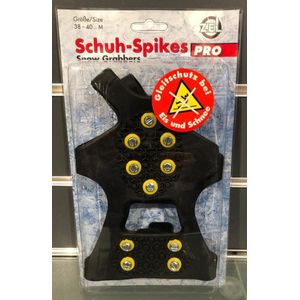 Antislip Sneeuwzolen Zel Schuh-Spikes Pro Non Slip Snow Grabbers Maat M 38 -40