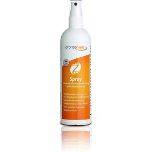 Prontoman Spray 250 ml - Huidontsmetting, antiseptische reiniging van huid- en nagelgebieden - mild weekmiddel voor eelt
