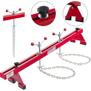 AREBOS - Motorbrug - Spatbord - Draagvermogen 500 kg - Professionele Motorhefbrug