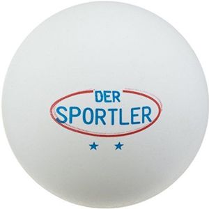 Der Sportler Tafeltennisballen, 40 mm, wit, 72 stuks