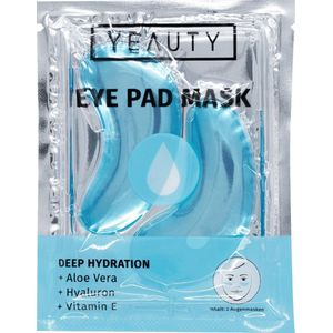 YEAUTY Deep Hydration Eye Pad Mask - Oorgpads - Tissue Oogmasker - Oogkussentjes Met diepe Hydratatie, Aloë Vera, Hyaluron en Vitamine E (1 paar)