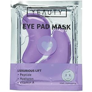 YEAUTY Luxurious Lift Eye Pad Mask - - Oorgpads - Tissue Oogmasker - Oogkussentjes met Peptiden, Hyaluronzuur en Vitamine A (1 paar)