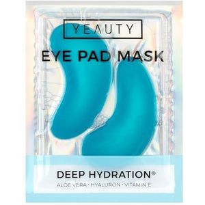 YEAUTY - Deep Hydration - 1 paar - Eye Pad Mask - Oogkussentjes Met diepe Hydratatie - Aloë Vera - Hyaluron - Vitamine E
