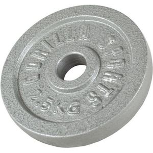 Gorilla Sports Gewichtsschijf - Halterschijf - 2,5 kg - Gietijzer - 30 mm