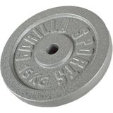 Gorilla Sports Gewichtsschijf - Halterschijf - 15 kg - Gietijzer - 30 mm