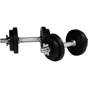 Gorilla Sports Dumbellset - Halterset - Rubber - 20 kg