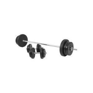 70 kg Halterset Kunststof