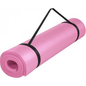 Roze - Yogamat Deluxe 190 x 60 x 1,5 cm