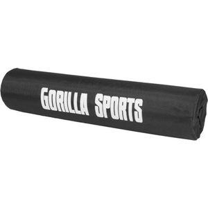 Gorilla Sports Bar Pad - Barbell Pad - 40 cm - Klittenband - Zwart