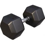 Gorilla Sports Dumbbell - 1 x 32,5 kg - Gietijzer - Hexagon - Halter