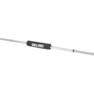 Gorilla Sports Halterstang - 170 cm - Met Bar Pad - 30/31 mm - Schroefsluiting