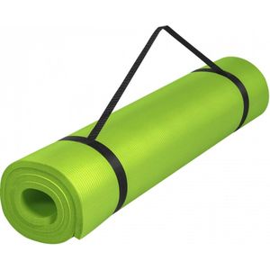 Lime groen - Yogamat Deluxe 190 x 60 x 1,5 cm