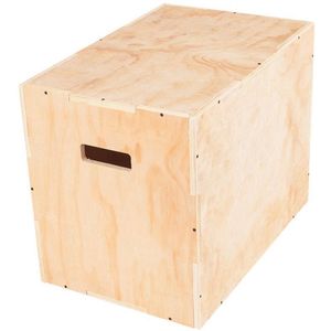 Gorilla Sports Plyobox - Hout - 60 x 50,5 x 75,5 cm