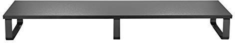RICOO Laptopständer, Schreibtischaufsatz 2 Monitore, Monitor Ständer Computermonitore - FS0112 Monitorständer 100 x 26 x 12 cm Lapdesk Bildschirmerhöhung Bildschirmständer Laptop Tisch Laptoptisch