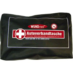 Wundmed  44-delige Auto verbanddoos - EHBO set in etui - zwart