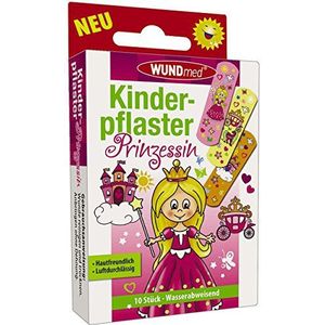 Wundmed 5-delige voordeelverpakking kinderpleister prinses, 5 stuks à 10 stuks (50 stuks)
