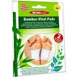 WUNDmed® Bambuspflaster Vital-Pads 02-130 weiß 6,0 x 8,0 cm, 2 St.