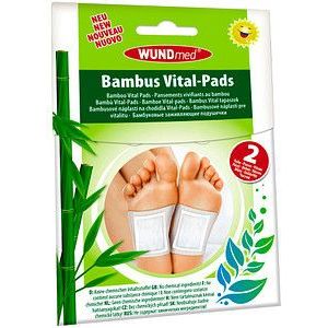 WUNDmed® Bambuspflaster Vital-Pads 02-130 weiß 6,0 x 8,0 cm, 2 St.