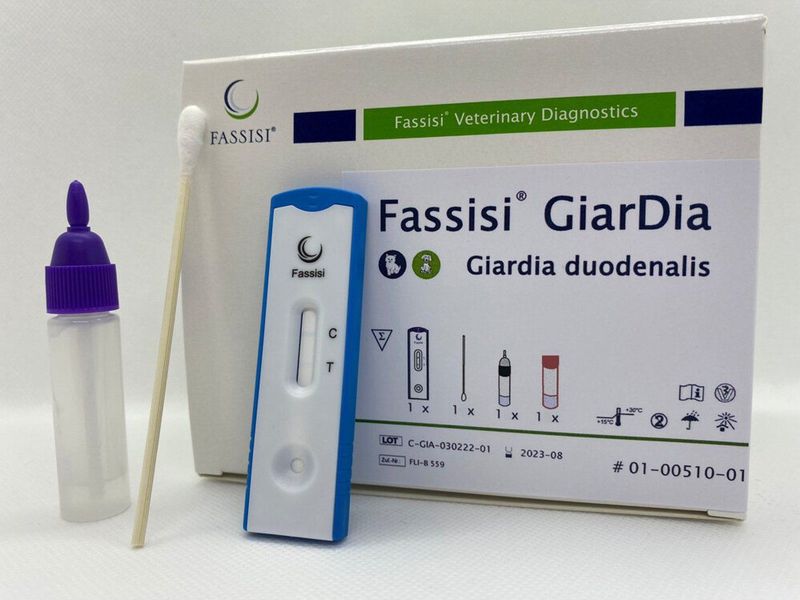 Fassisi - Giardia Sneltest - Directe Antigeendetectie - Hygiënisch - 10 Minuten