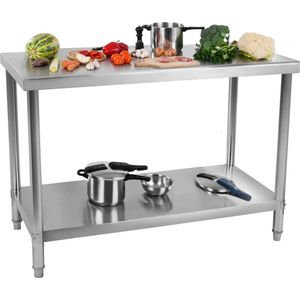 Royal Catering - RVS werktafel - ECO - 100 x 60 cm - 114 kg