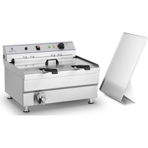 Fettbackgerät Backgerät Friteuse Gastro Elektro Fritteuse 400 v 36 l 2