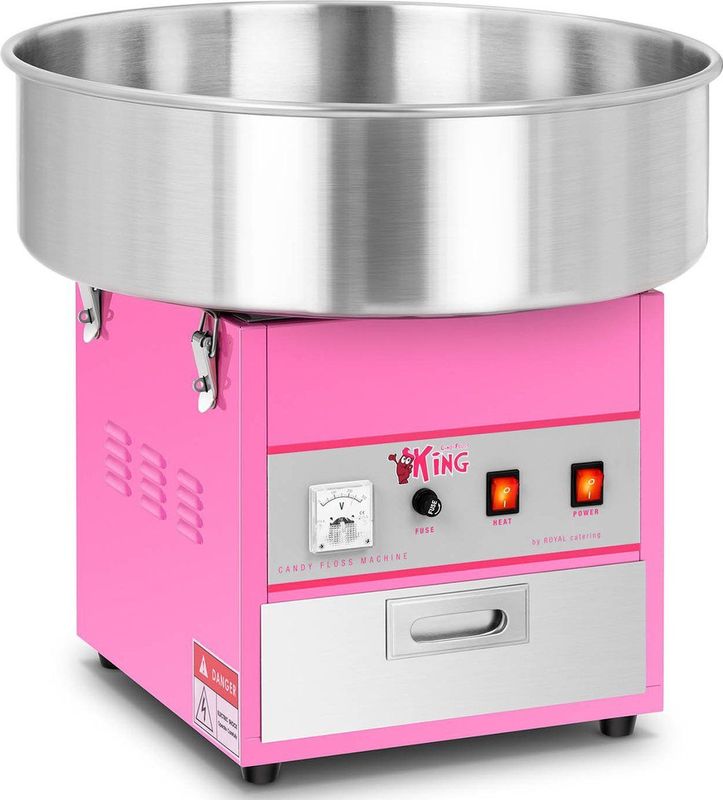 Zuckerwattemaschine Zuckerwatte Zuckerwattegerät 52 cm Candy Maker Neu 1200 Watt