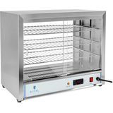 Royal Catering - Aufsatzvitrine Heiße Theke Warmhaltevitrine Warmhaltetheke Heißtheke 64 cm 1000W